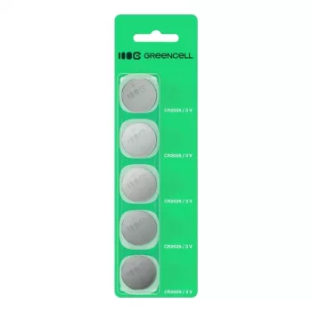 Pila de litio Green Cell CR2025 3V 160mAh botón