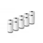 Qoltec 51896 rollo de papel térmico 57 x 20, 55 g/m², sin BPA, 10 uds.