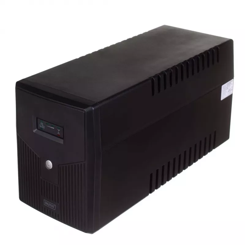 SAI DIGITUS Line-Interactive 2000VA/1200W, 2×12V 9Ah, AVR, 4×Schuko, USB, RS232, RJ45