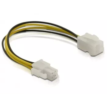 Cable de alimentación conector P4 macho/hembra DeLOCK 82428 0,15 m