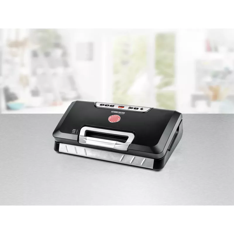 Envasadora al vacío Rommelsbacher VAC 485 negra, plata