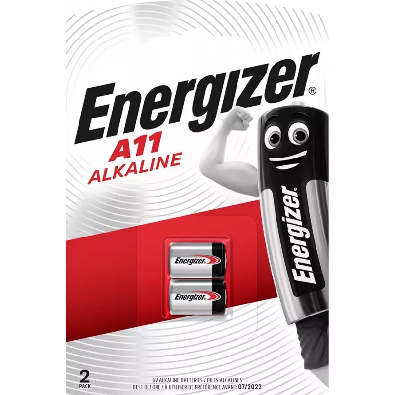 Energizer A11/E11A pila alcalina de 6 V, 2 uds.