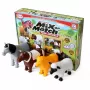 Set magnético de animales de granja Malblo