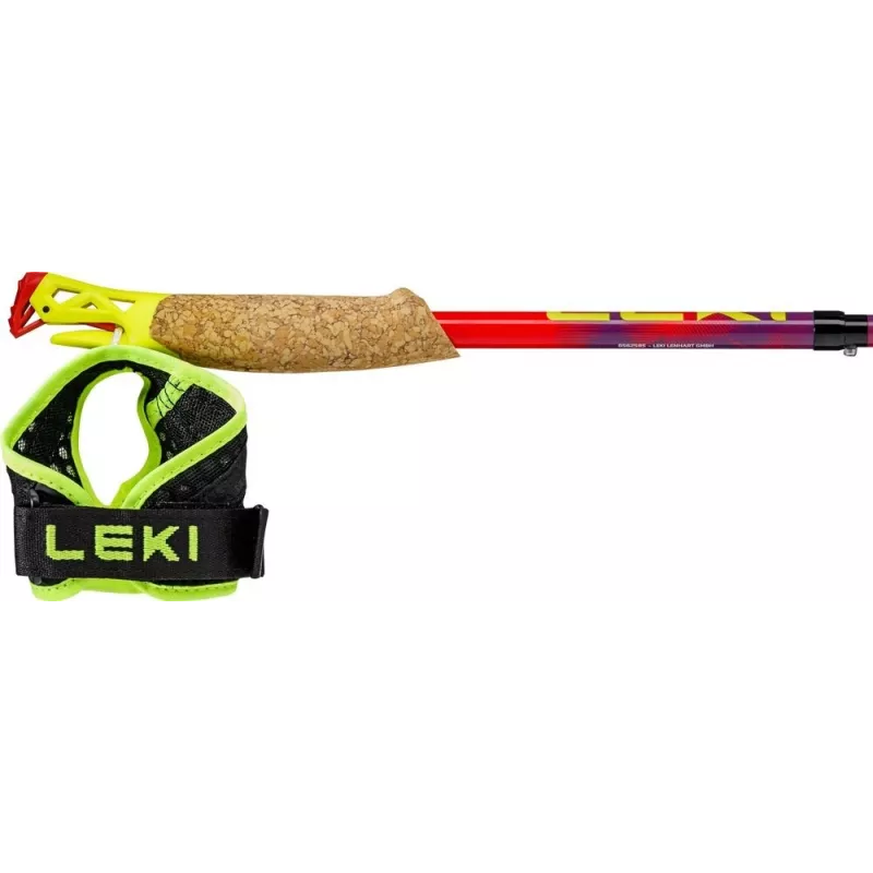 Bastones de trekking Leki TRL Ultratrail FX One 115 cm, rojo
