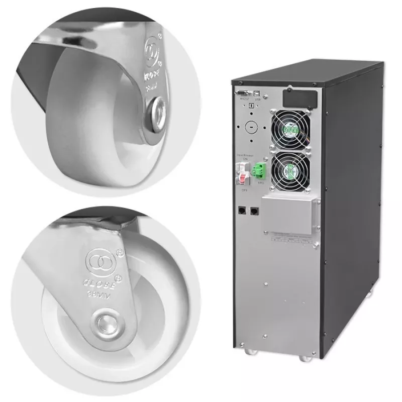 Sistema de alimentación ininterrumpida QOLTEC 52283 6kVA 6000W PF 1.0