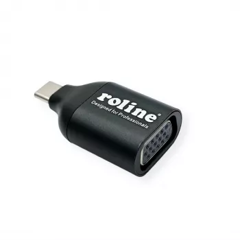 ROLINE 12.03.3228 Adaptador gráfico USB 1920 x 1080 píxeles Negro (12.03.3228)
