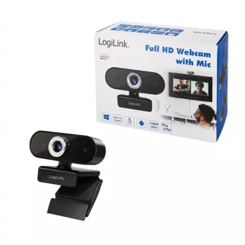 Webcam LogiLink UA0371 3 MP 1920 x 1080 píxeles