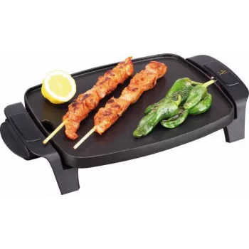 Plancha de grill eléctrica JATA GR205 negra