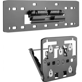 Soporte de pared para TV ShiverPeaks 89721 para televisores plasma/LCD/LED — soporte universal, máxima conectividad