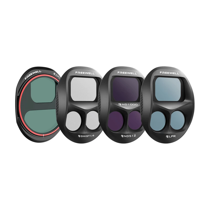 Set de filtros Freewell para DJI Mavic 4 Pro – 4 unidades (FW-M4P-EDY)