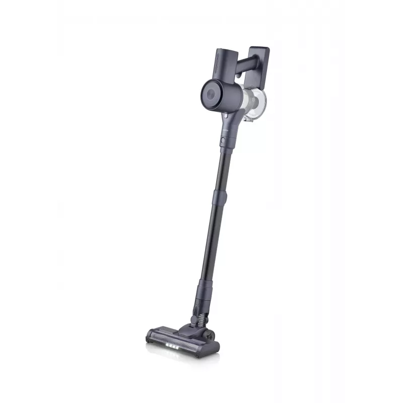 Aspirador escoba SEVERIN HV 7178 — inalámbrico Li-Ion 2,2 Ah, 130 W, sin bolsa 0,5 l, azul metalizado