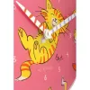 Reloj NeXtime 8810 Tickle My Tummy, Ø30 cm, pared, rosa/multicolor
