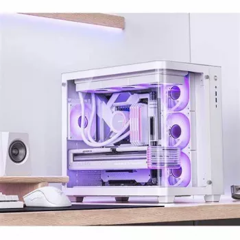 Caja de ordenador Jonsbo TK-3 caja ATX blanca