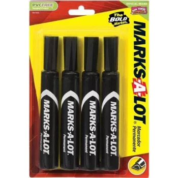 Rotulador permanente Avery 07903 negro 4 unidades