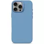 Decoded D25IPO16PMBCS9AE AntiMicrobial funda trasera de silicona para iPhone 16 Pro Max, azul claro