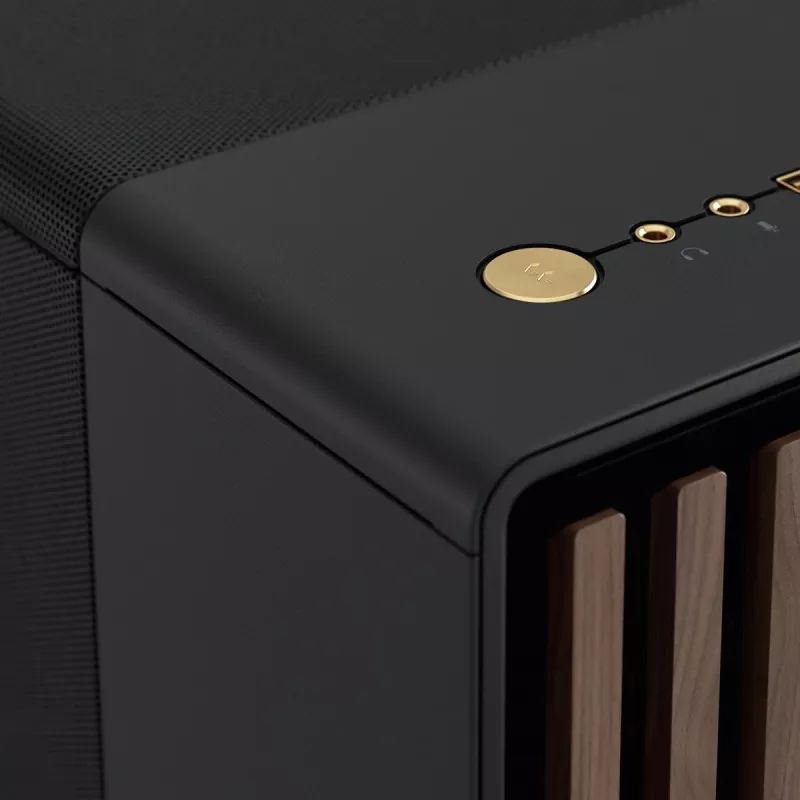 Fractal Design North Charcoal negra caja mid-tower con malla – negra