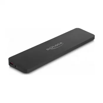 DeLOCK estación de acoplamiento USB Type-C Triple Display 4K USB 5 Gbps LAN SD audio PD 80 W