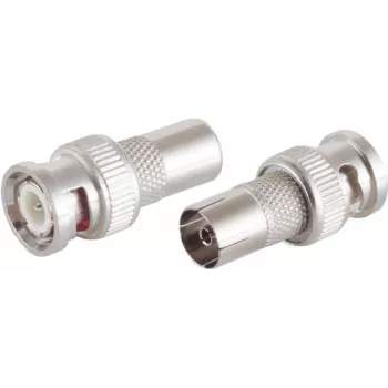 Adaptador ShiverPeaks 98813 BNC (vídeo/audio) a conector hembra IEC