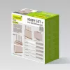 Maestro MR-1412-BEIGE juego de cuchillos con bloque + set de tablas de cortar beige
