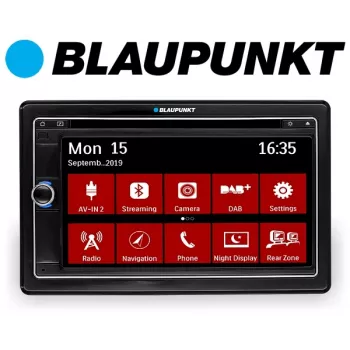 Receptor multimedia para coche BLAUPUNKT LEIPZIG 690 — DAB+, navegación, Bluetooth, 200 W, instalación en camión/autocaravana