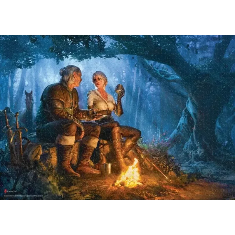 Puzle Good Loot Gaming Puzzle: The Witcher viaje de Ciri, 1000 piezas
