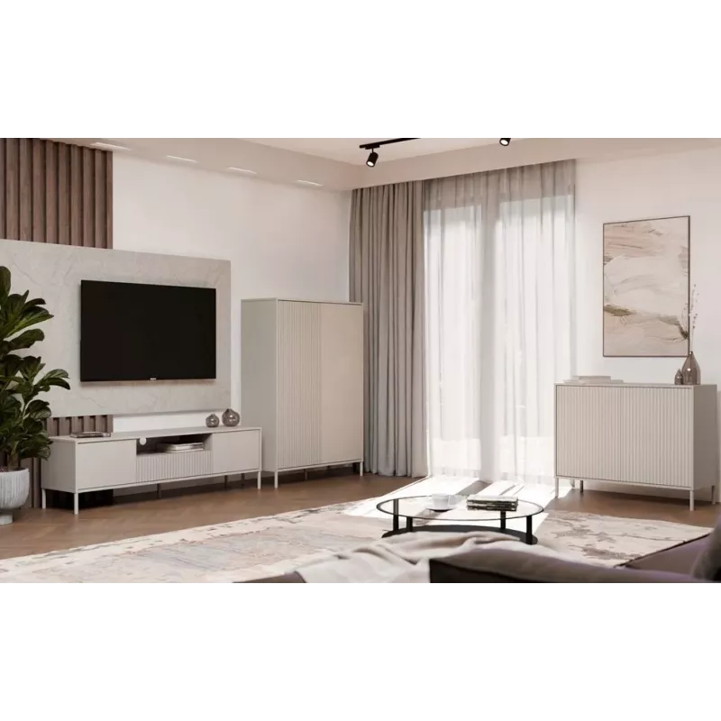 KAMARO 2DD esbelto/GŁ SHOWROOM color casimir