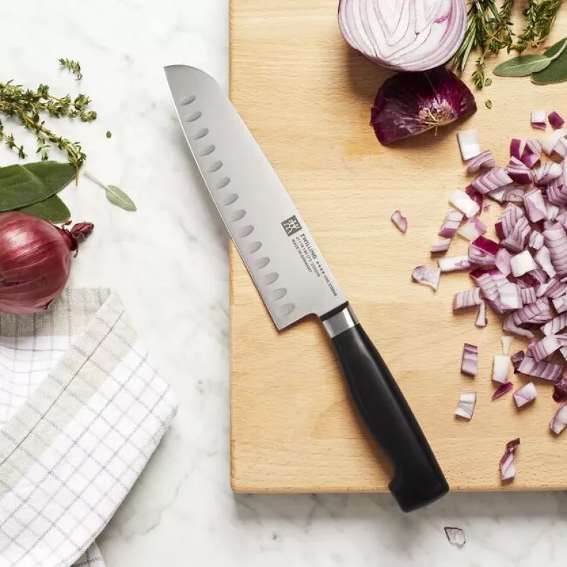 Cuchillo santoku ZWILLING Santoku hoja de acero 18 cm, 1 ud.