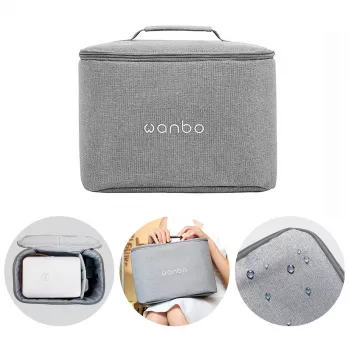 Funda para proyector WANBO para T6 Max — gris, funda protectora ligera y resistente