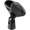 Soporte de micrófono Omnitronic UHF-300 soporte de montaje ajustable para micrófonos de mano inalámbricos