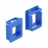 Set de montaje DELOCK 86764 — piezas de montaje de plástico azul