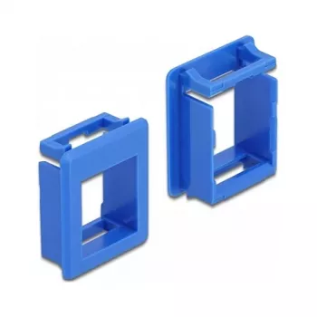 Set de montaje DELOCK 86764 — piezas de montaje de plástico azul