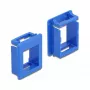 Set de montaje DELOCK 86764 — piezas de montaje de plástico azul
