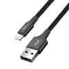 Cable USB Baseus Fast 4en1 2xUSB-C / Lightning / Micro 3.5A 1.2m (negro)