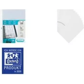 Funda de documentos Elba 970386 A4 polipropileno 0,05 mm abierta por arriba con perforación euro