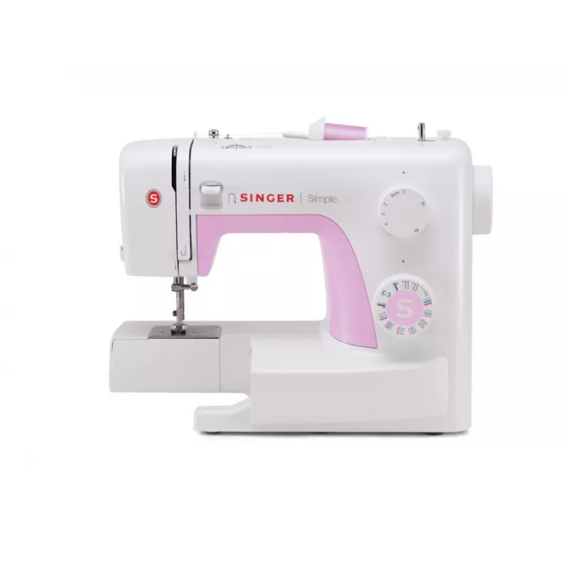 Máquina de coser | Singer | SIMPLE 3223 | número de puntadas 23 | número de ojales 1 | blanco/rosa