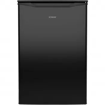 Arcón congelador BOMANN GS 7253, 87 l, negro, ≤ -18 °C, clase energética C, 850×550×580 mm