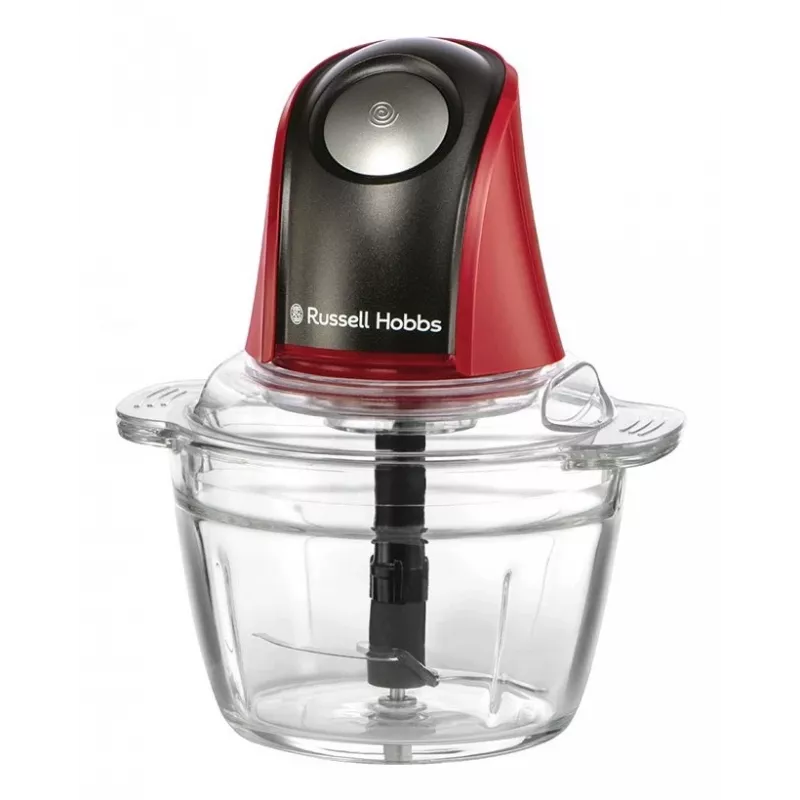 Russell Hobbs 27130-56 picadora eléctrica 0,5 L 200 W negro, rojo, transparente