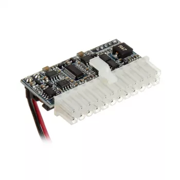 Fuente de alimentación Akasa AK-PE080-03 Interior 80 W Negra, Azul, Roja, Blanca, Amarilla