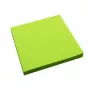 Notas adhesivas Forpus, neón, 75x75 mm, verde (1x80)