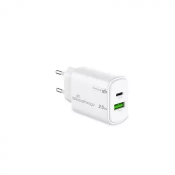 Fuente de alimentación USB/USB-C 25W/FAST MRMA112-2 Mediarange