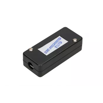 Toma de conexión Extralink CAT6 UTP, conector pasante, negro