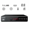 Receptor de TV digital MANTA DVBT025PRO DVB-T2 compatibilidad Full HD grabación USB