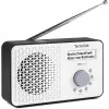 TechniSat VIOLA 200 radiodespertador digital DAB+, blanco/negro
