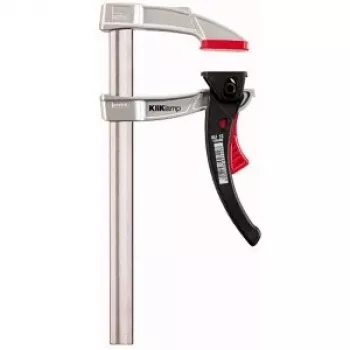 Sargento BESSEY KliKlamp KLI16 16 cm acero inoxidable negro rojo