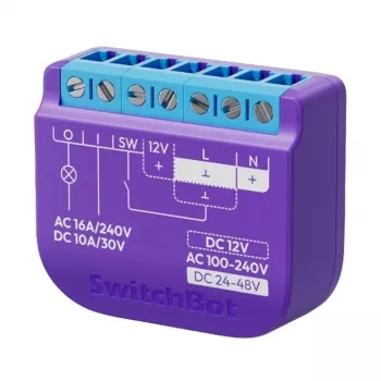 Control de puerta de garaje SwitchBot W5502330 — accesorio de automatización para el hogar inteligente para control remoto e integración