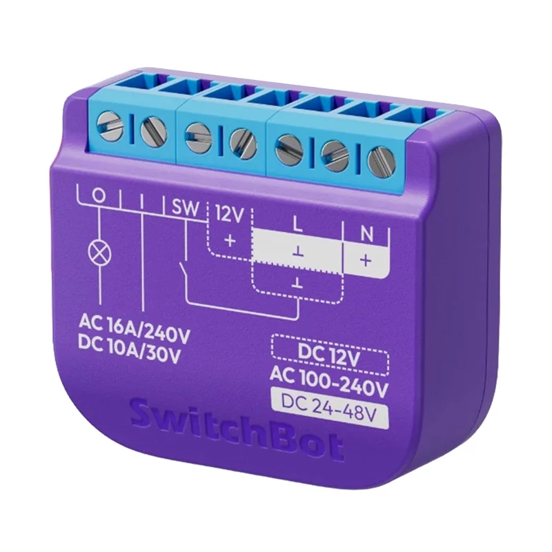 Control de puerta de garaje SwitchBot W5502330 — accesorio de automatización para el hogar inteligente para control remoto e integración