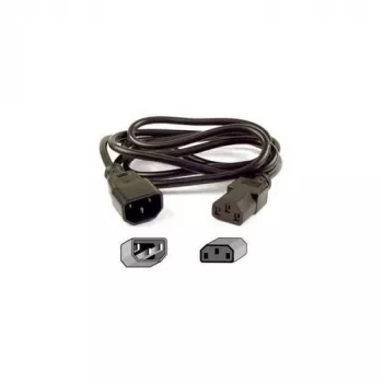 Cable de alimentación Eaton 1010081 negro 1,7 m conector hembra C14 conector macho tipo F