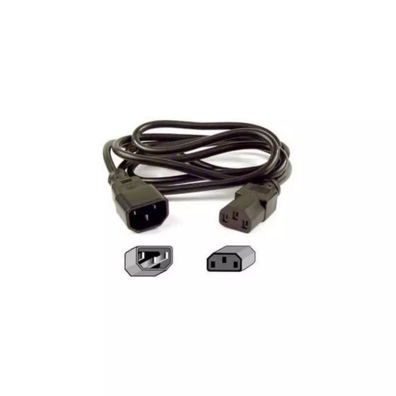 Cable de alimentación Eaton 1010081 negro 1,7 m conector hembra C14 conector macho tipo F