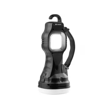 Linterna TRACER Camping Torch 47140 solar recargable, resistente al agua