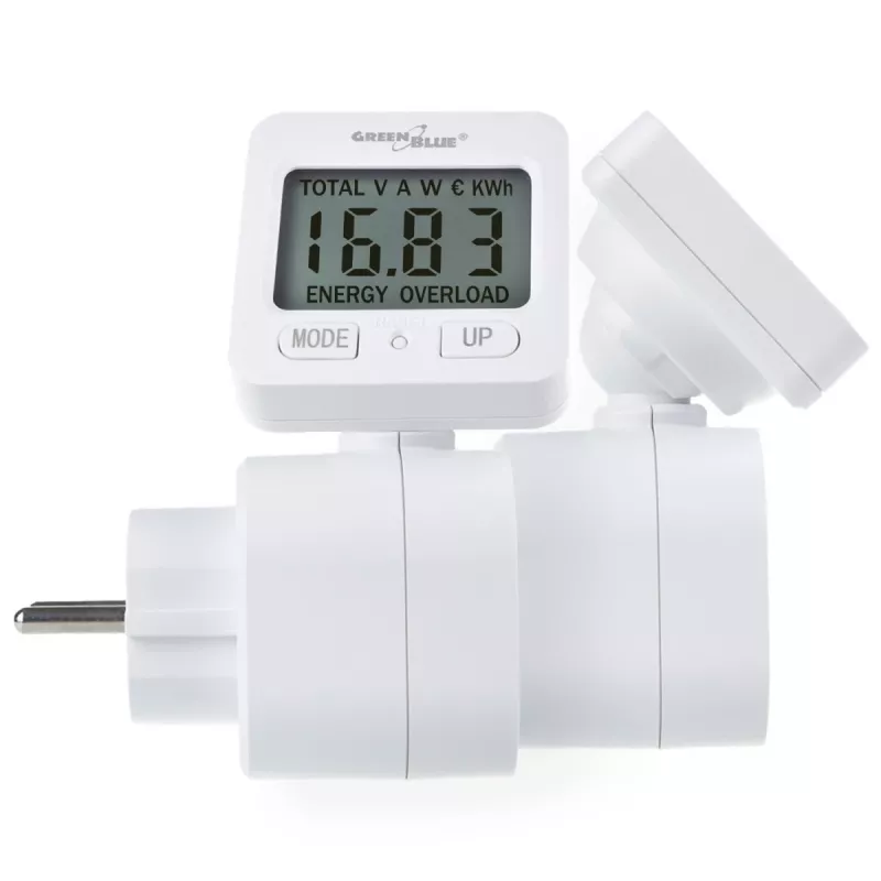 Medidor de vatios Energymeter GB615E GreenBlue